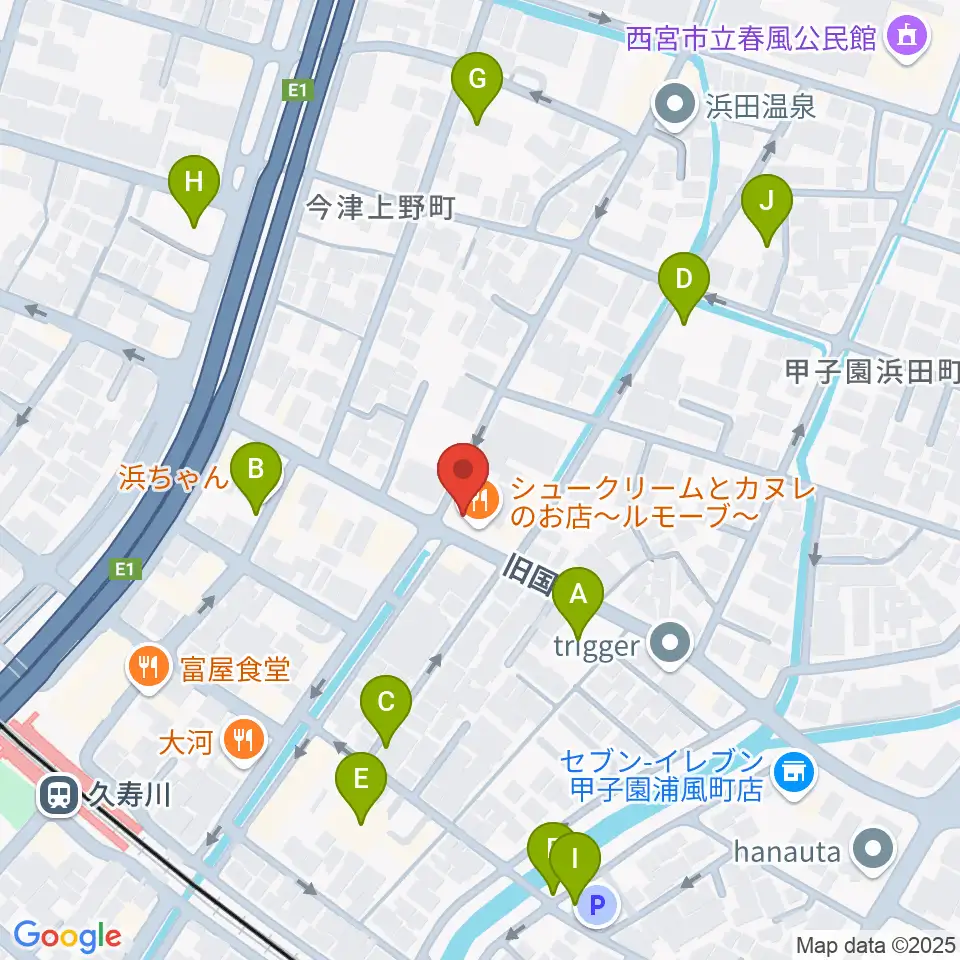 有限会社グーターコンパス周辺の駐車場・コインパーキング一覧地図