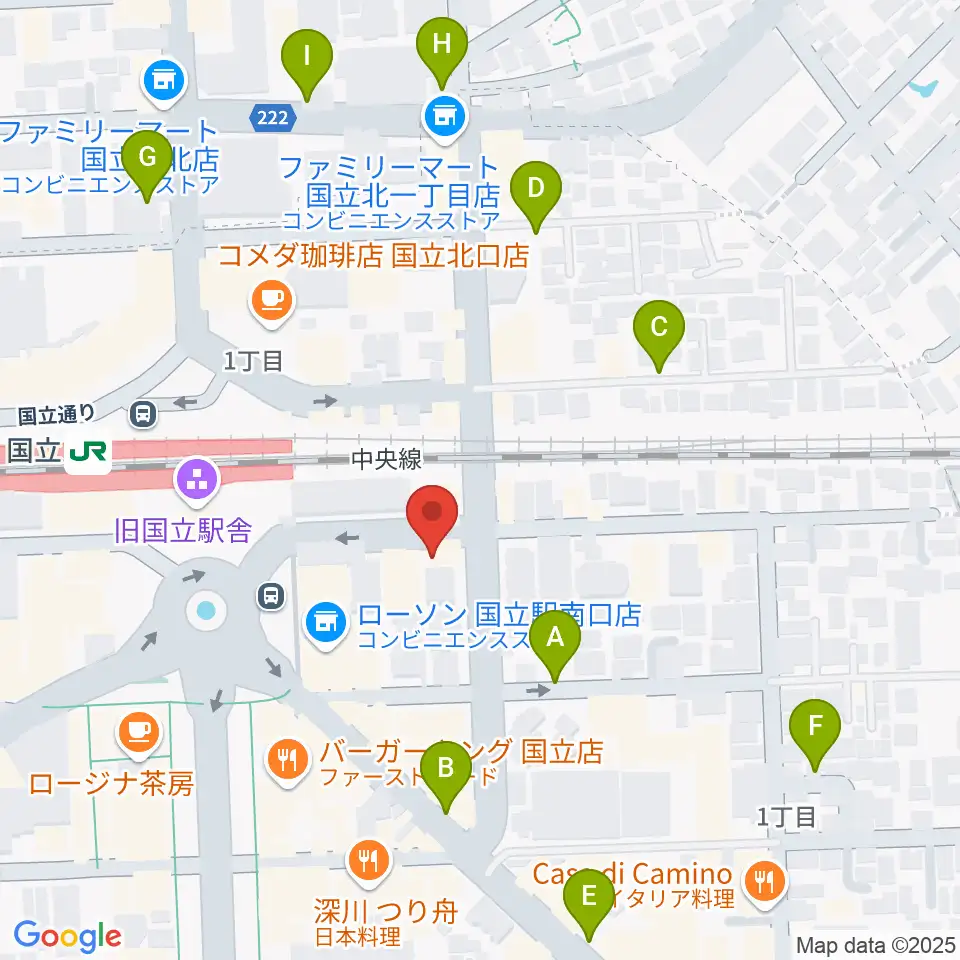 K.STUDIO スタインウェイスタジオ周辺の駐車場・コインパーキング一覧地図