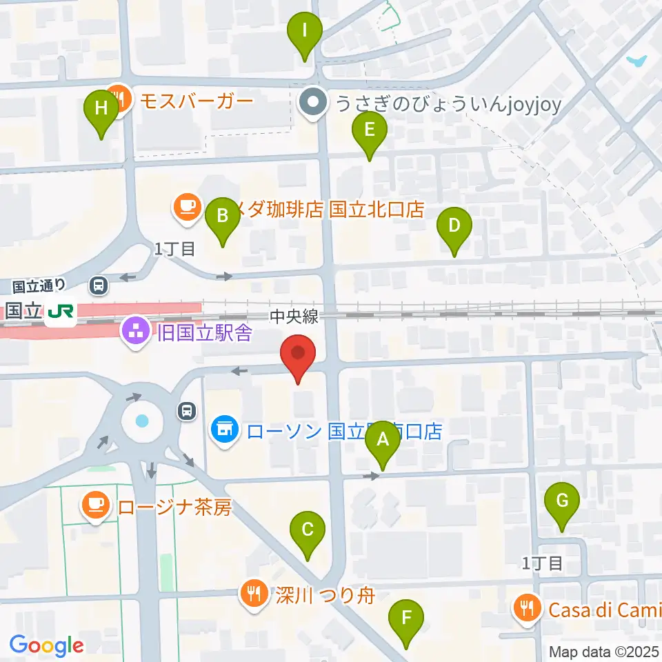 K.STUDIO スタインウェイスタジオ周辺の駐車場・コインパーキング一覧地図