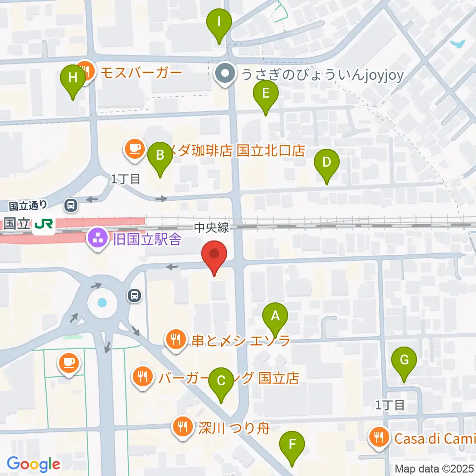 K.STUDIO スタインウェイスタジオ周辺の駐車場・コインパーキング一覧地図