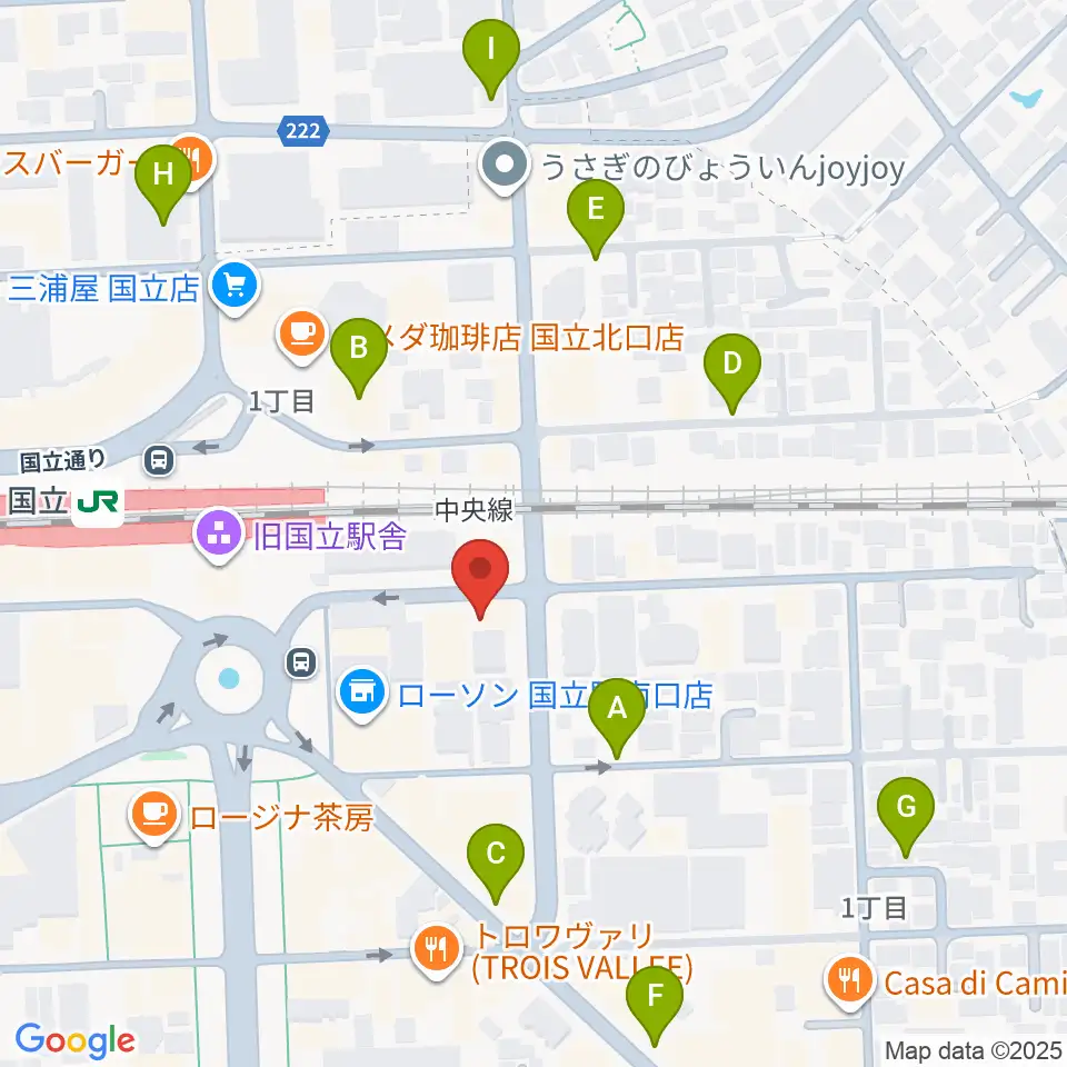 K.STUDIO スタインウェイスタジオ周辺の駐車場・コインパーキング一覧地図