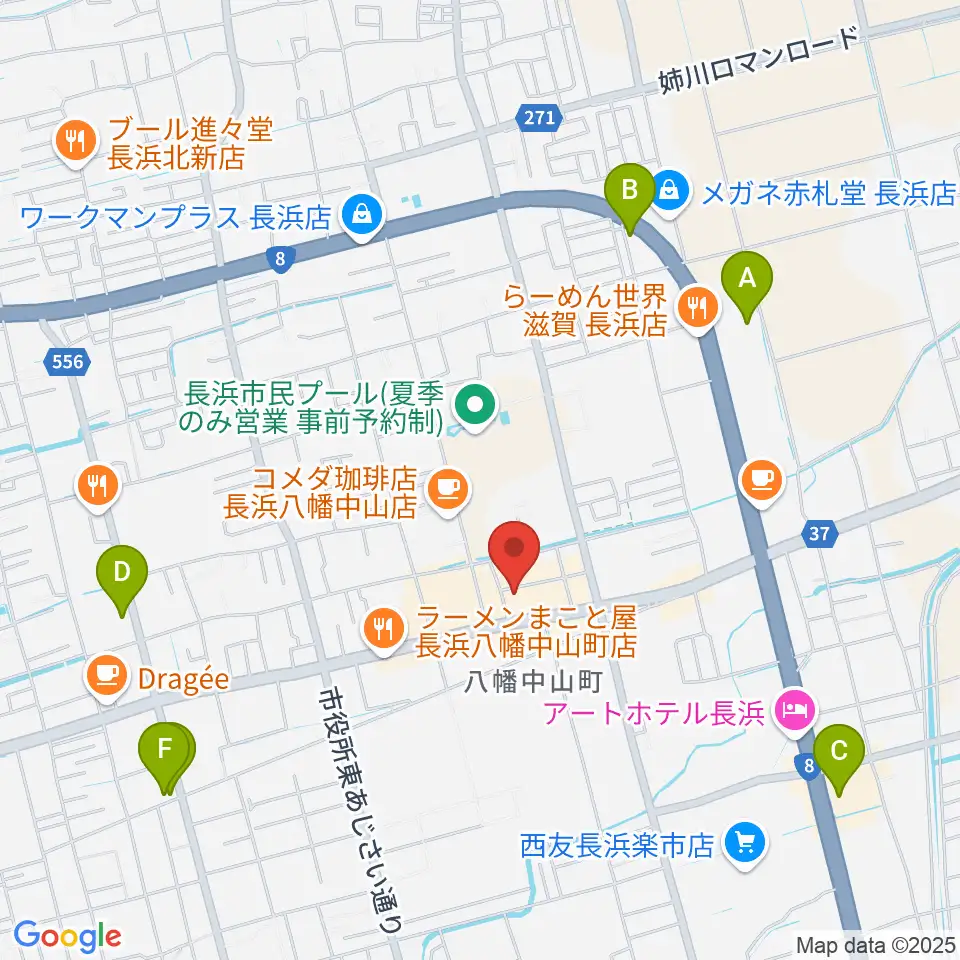 イケダ光音堂周辺の駐車場・コインパーキング一覧地図