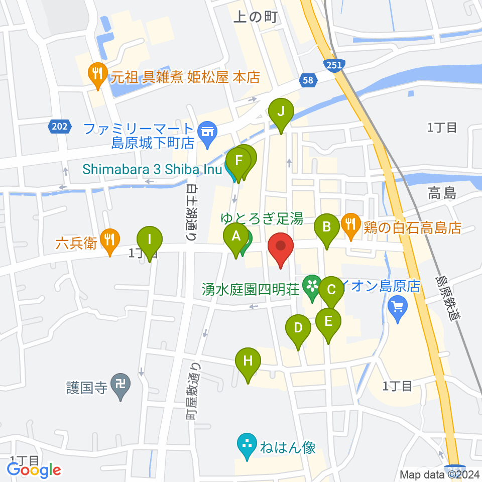 横浜屋ルーム・スタジオレンタル周辺の駐車場・コインパーキング一覧地図