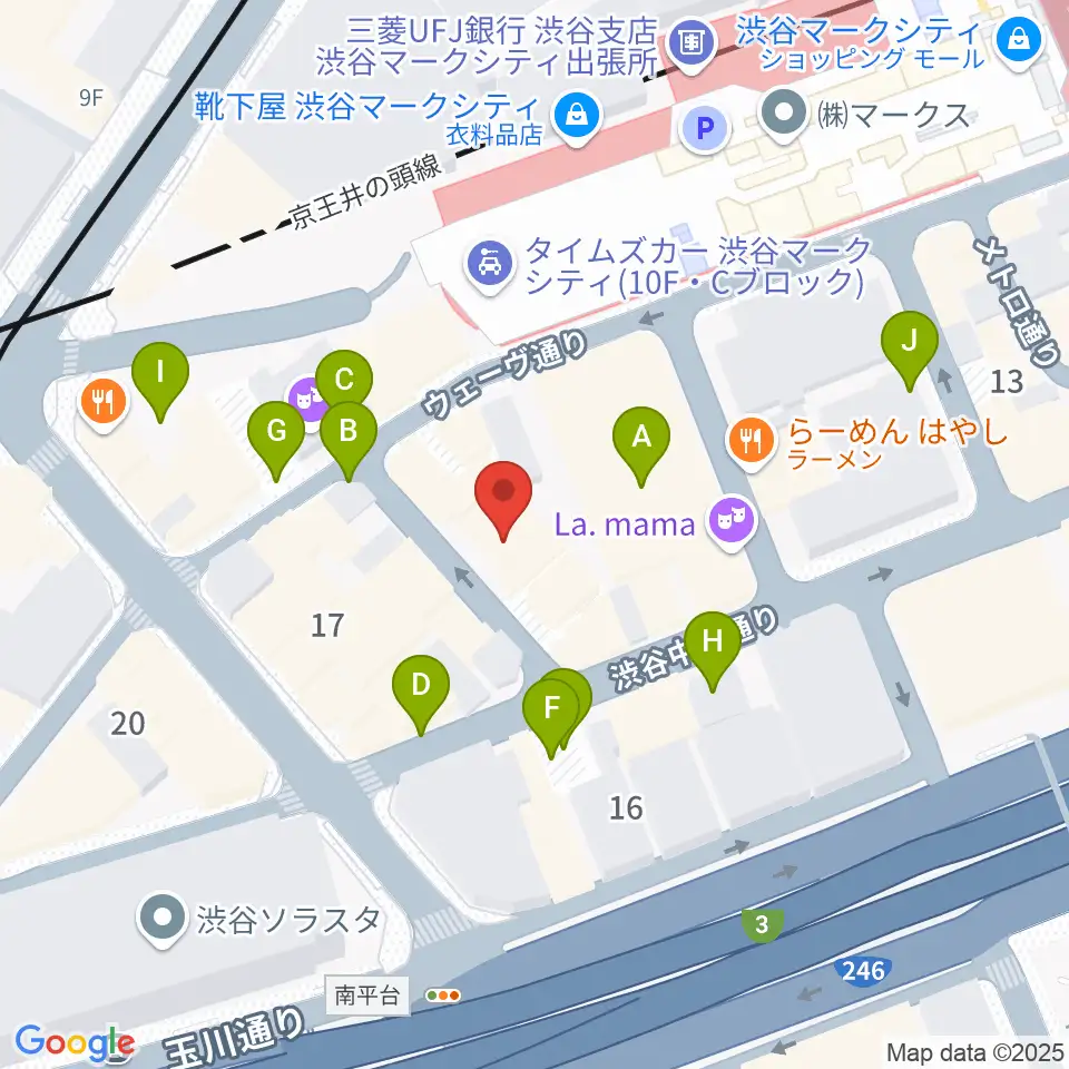 ノナカ・パーカッションギャラリー周辺の駐車場・コインパーキング一覧地図