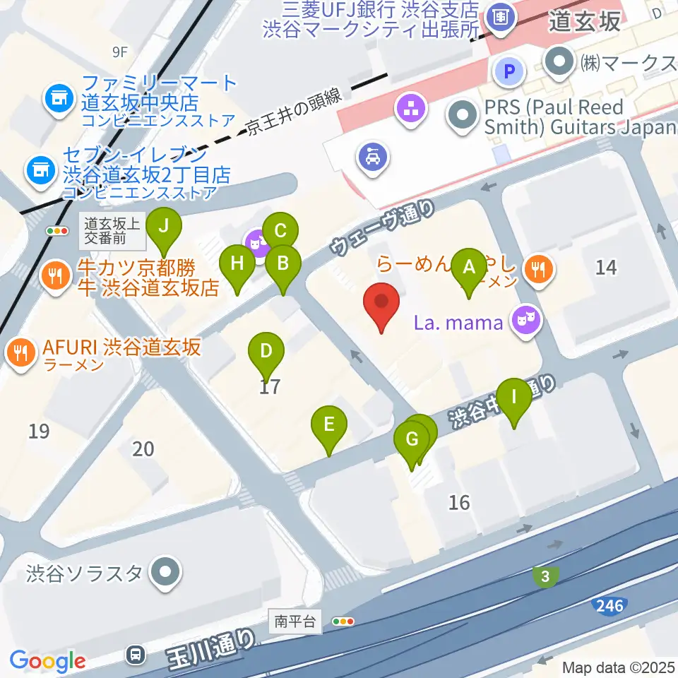 ノナカ・パーカッションギャラリー周辺の駐車場・コインパーキング一覧地図