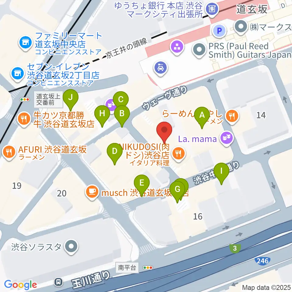 ノナカ・ダブルリードギャラリー周辺の駐車場・コインパーキング一覧地図