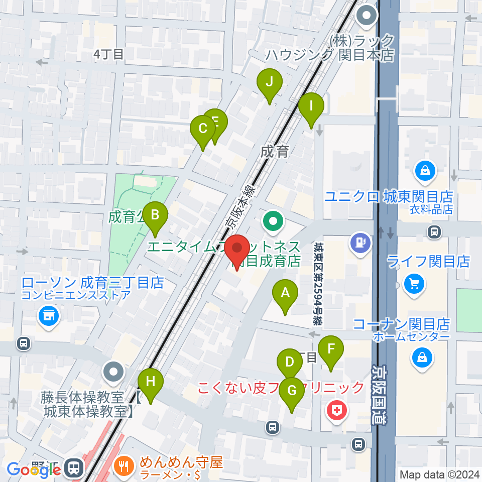 アトリエS-pace周辺の駐車場・コインパーキング一覧地図