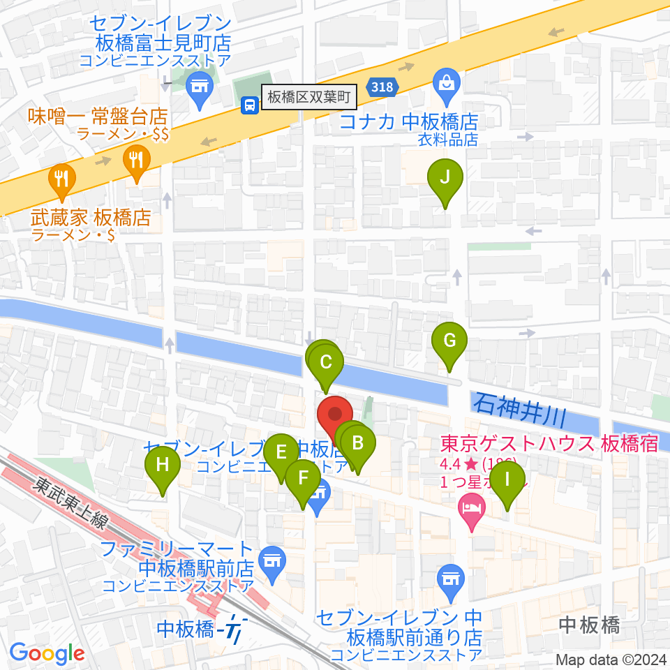 新生館スタジオ周辺の駐車場・コインパーキング一覧地図