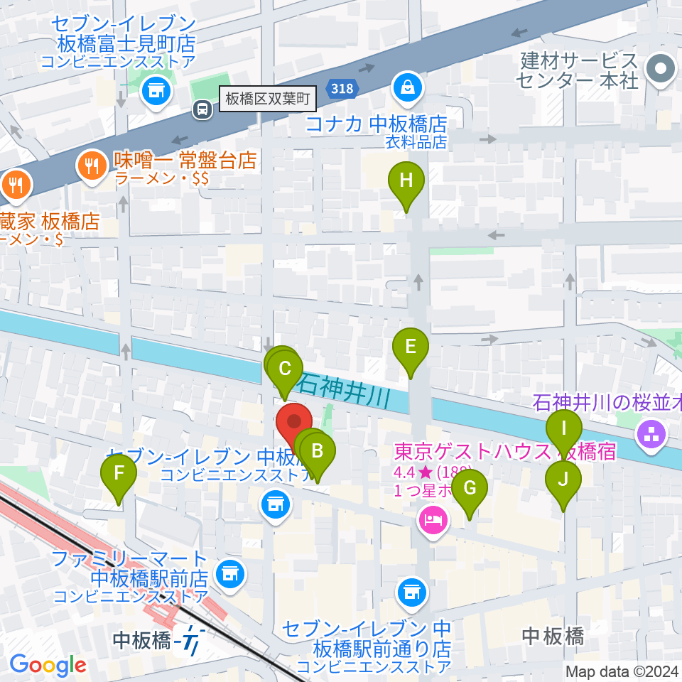 新生館スタジオ周辺の駐車場・コインパーキング一覧地図