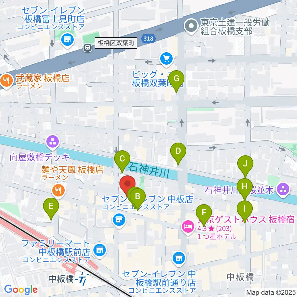 新生館スタジオ周辺の駐車場・コインパーキング一覧地図