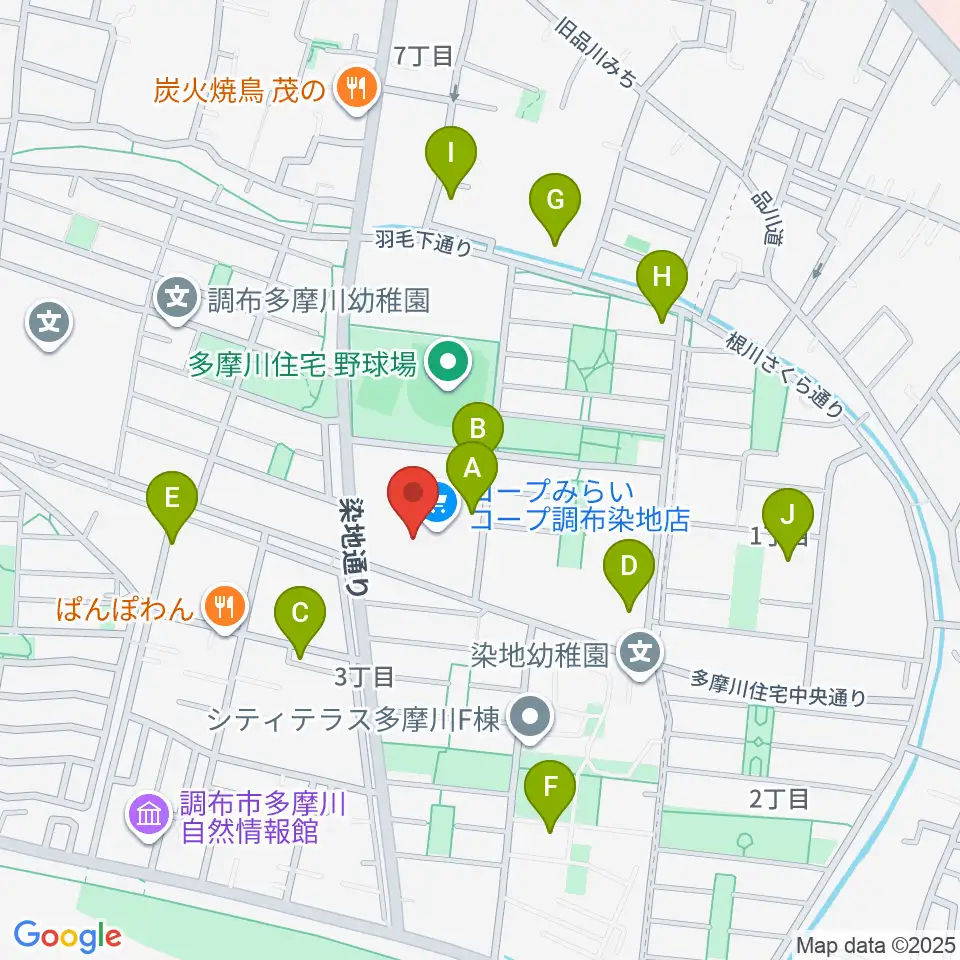 音楽教室『箱』周辺の駐車場・コインパーキング一覧地図