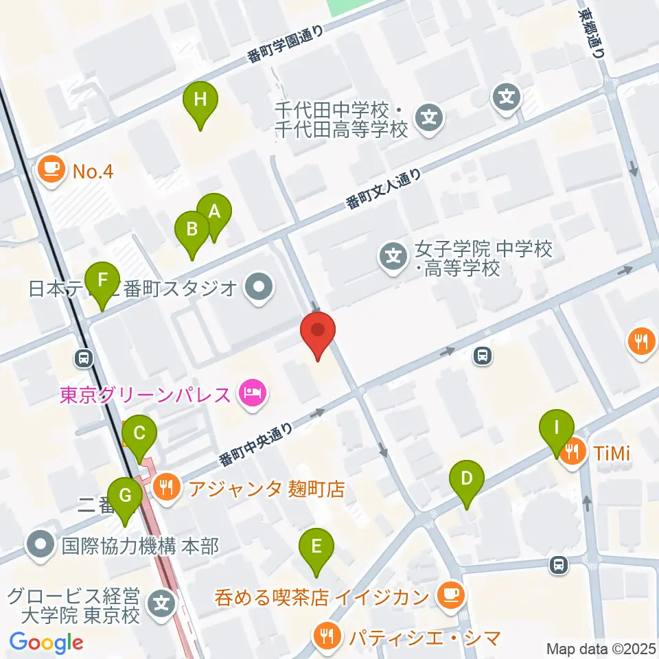 青山ハープ東京ショールーム周辺の駐車場・コインパーキング一覧地図