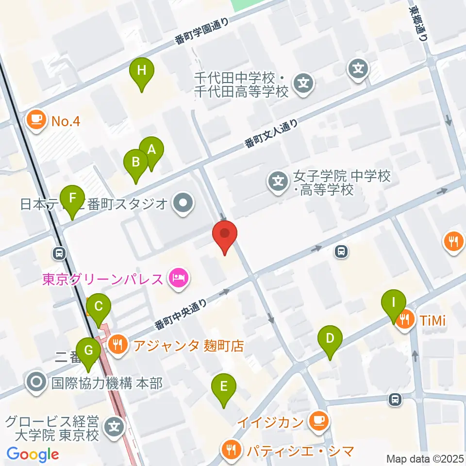 青山ハープ東京ショールーム周辺の駐車場・コインパーキング一覧地図