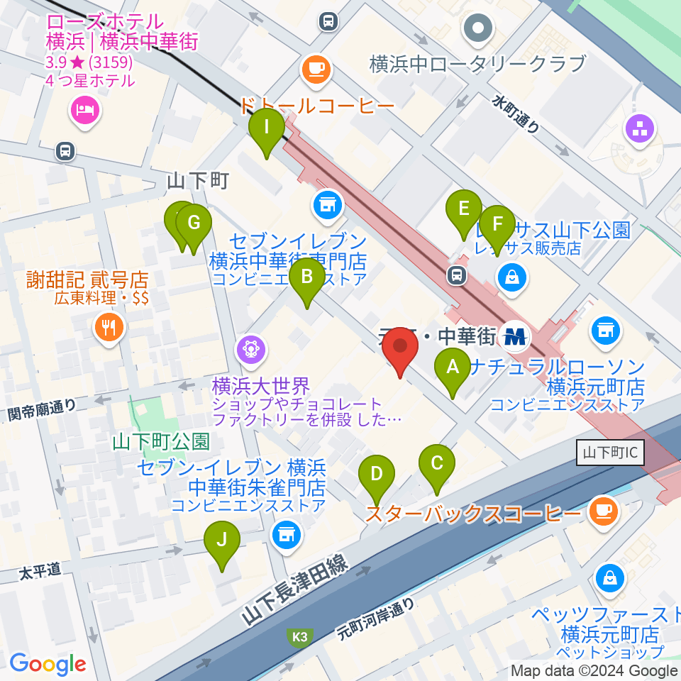 シャンソニエ・デュモン周辺の駐車場・コインパーキング一覧地図