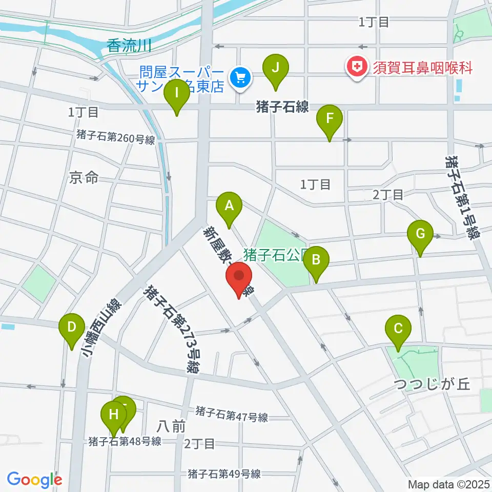 うりんこ劇場周辺の駐車場・コインパーキング一覧地図