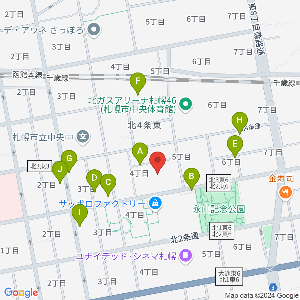 演劇専用小劇場BLOCH (ブロック）周辺の駐車場・コインパーキング一覧地図