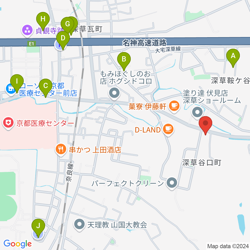 ぴあの屋ドットコム周辺の駐車場・コインパーキング一覧地図