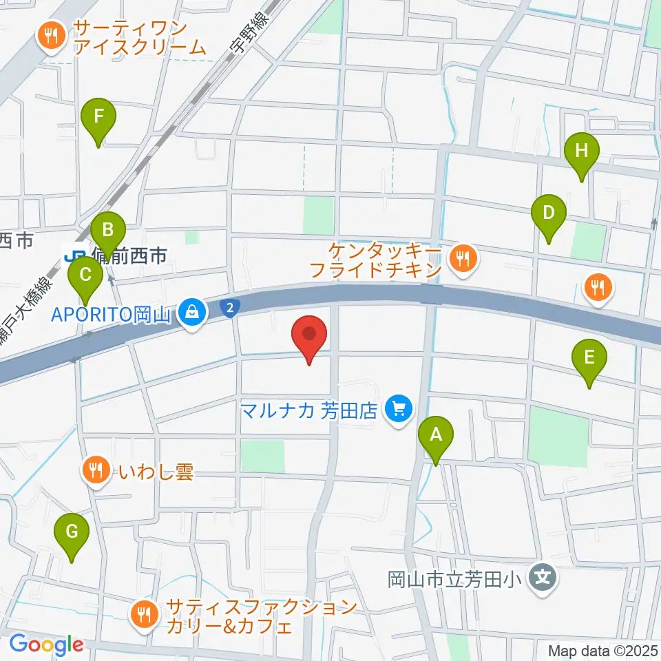 喜多商事株式会社周辺の駐車場・コインパーキング一覧地図