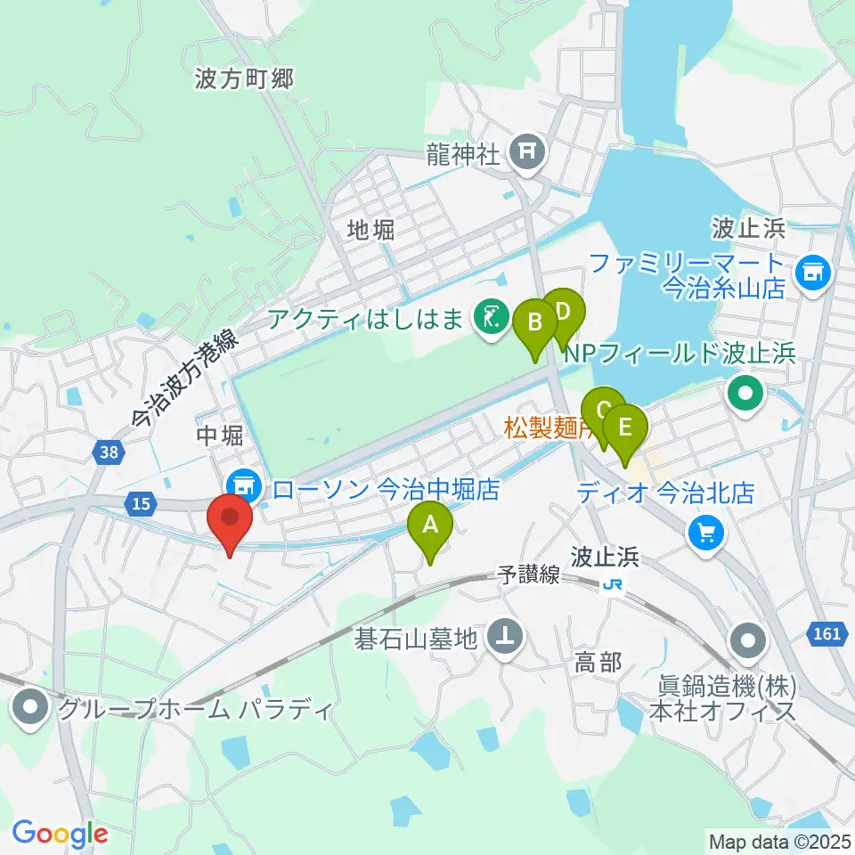 南海ピアノ周辺の駐車場・コインパーキング一覧地図