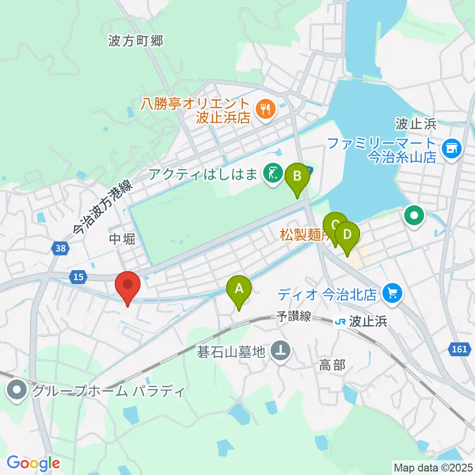 南海ピアノ周辺の駐車場・コインパーキング一覧地図