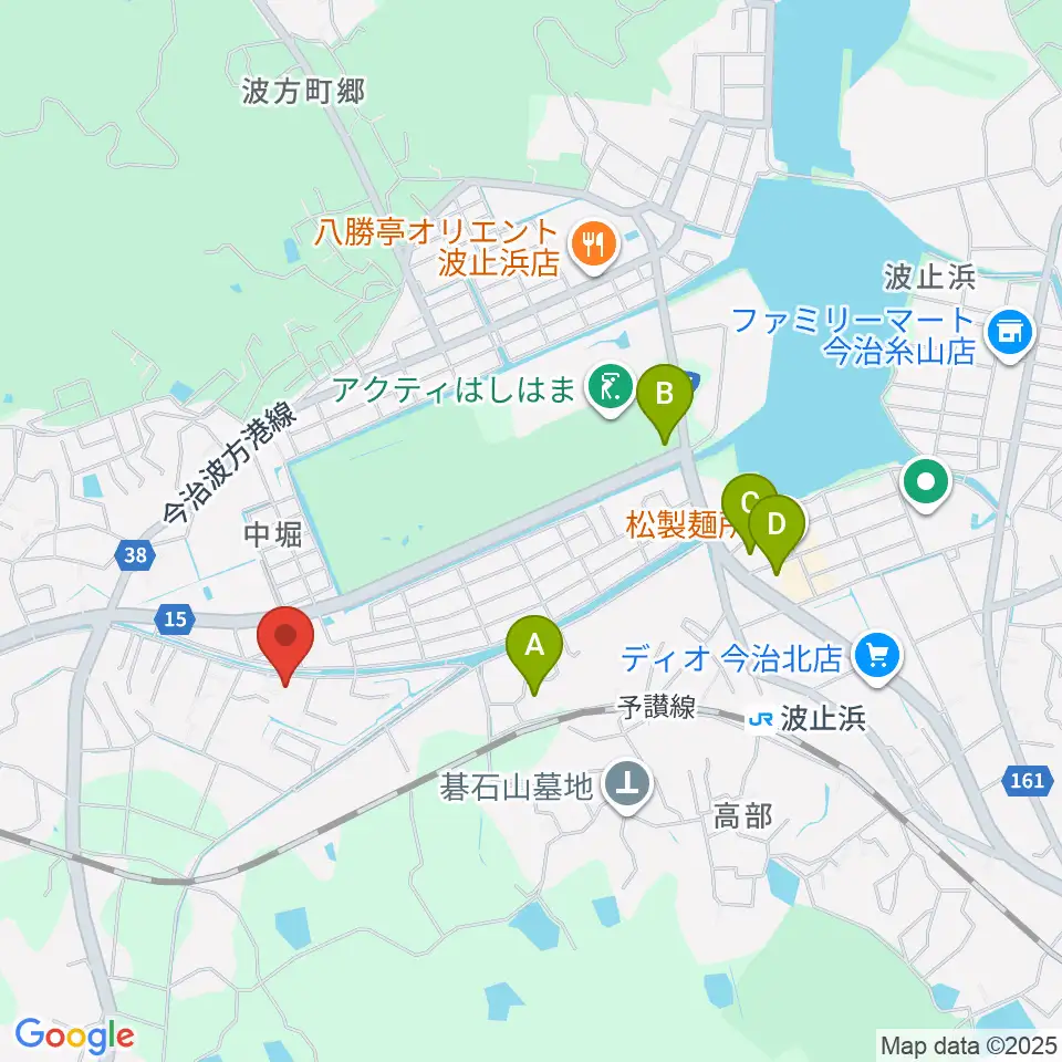 南海ピアノ周辺の駐車場・コインパーキング一覧地図