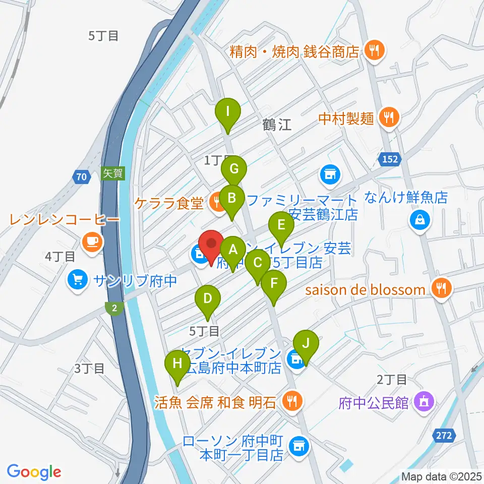 LaLa Musicピアノ教室周辺の駐車場・コインパーキング一覧地図