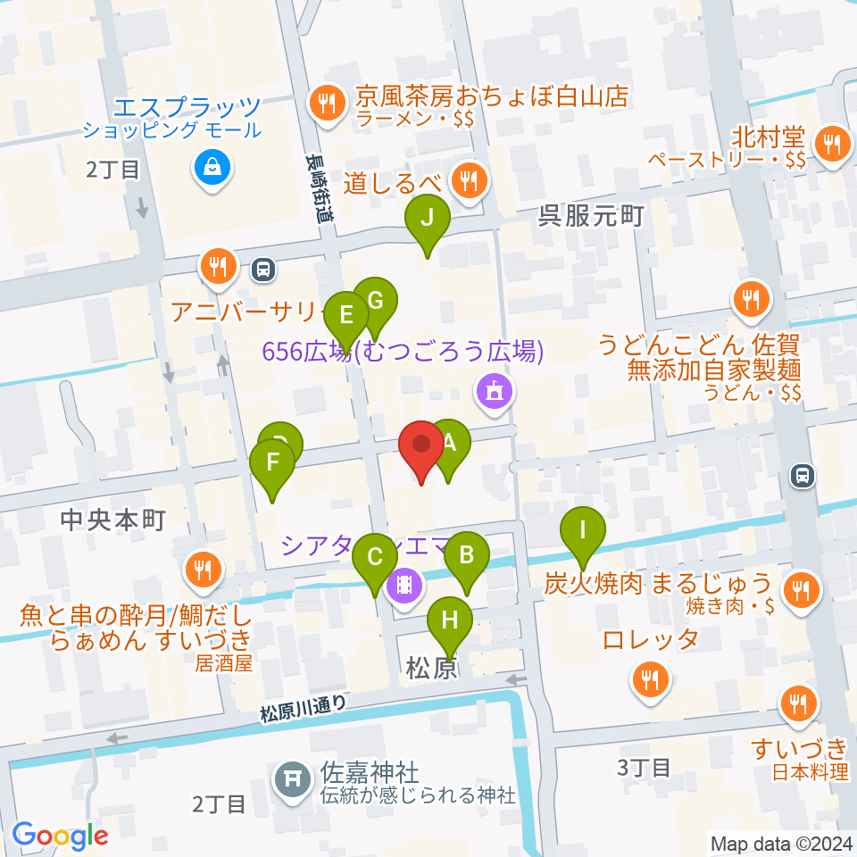 LIVE BAR 雷神周辺の駐車場・コインパーキング一覧地図