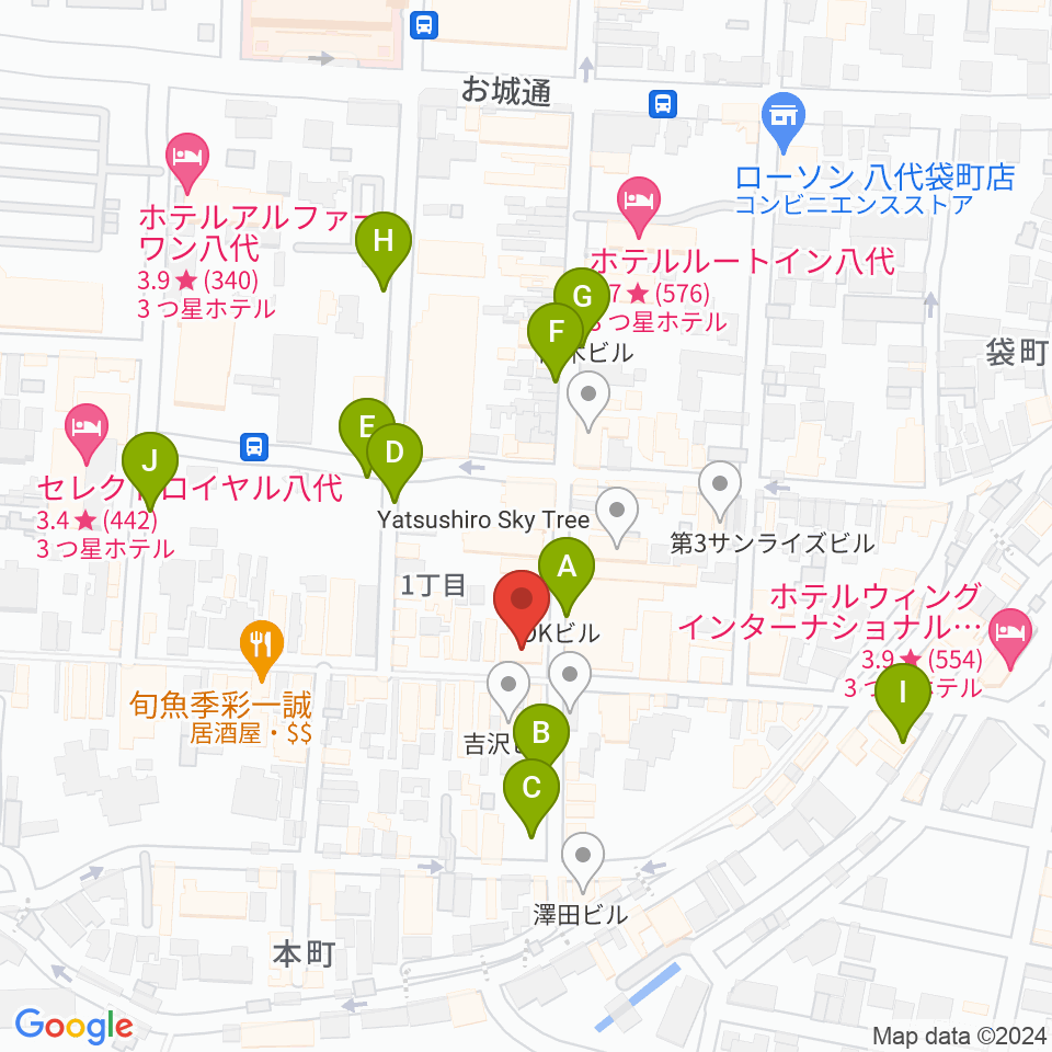 JazzBar FIRST周辺の駐車場・コインパーキング一覧地図