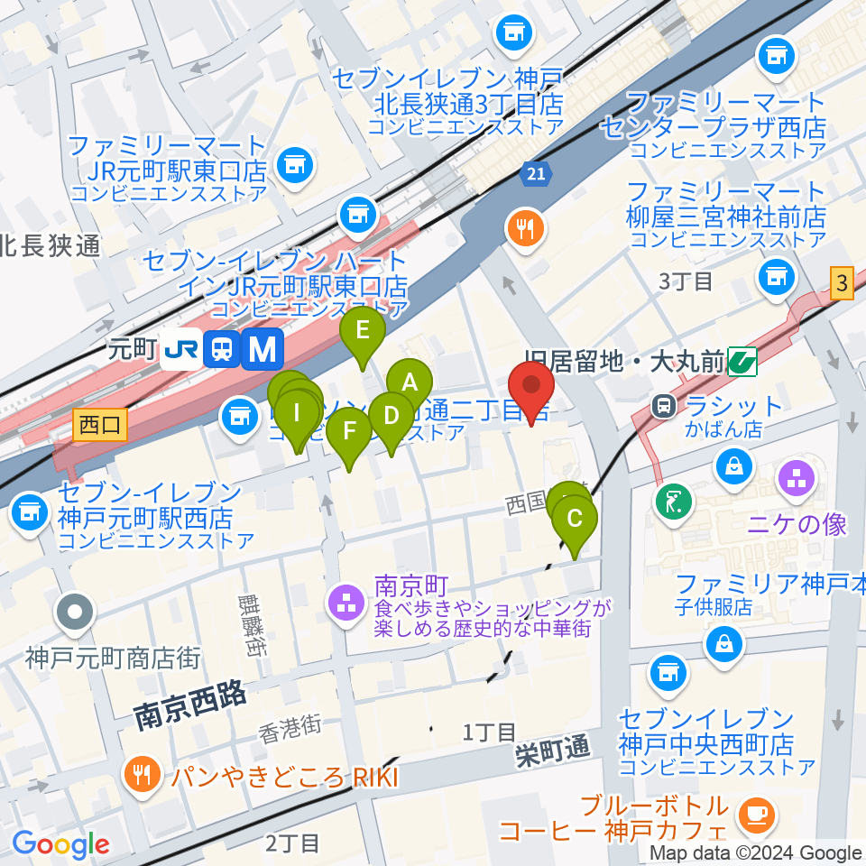 ジャズ喫茶JamJam周辺の駐車場・コインパーキング一覧地図