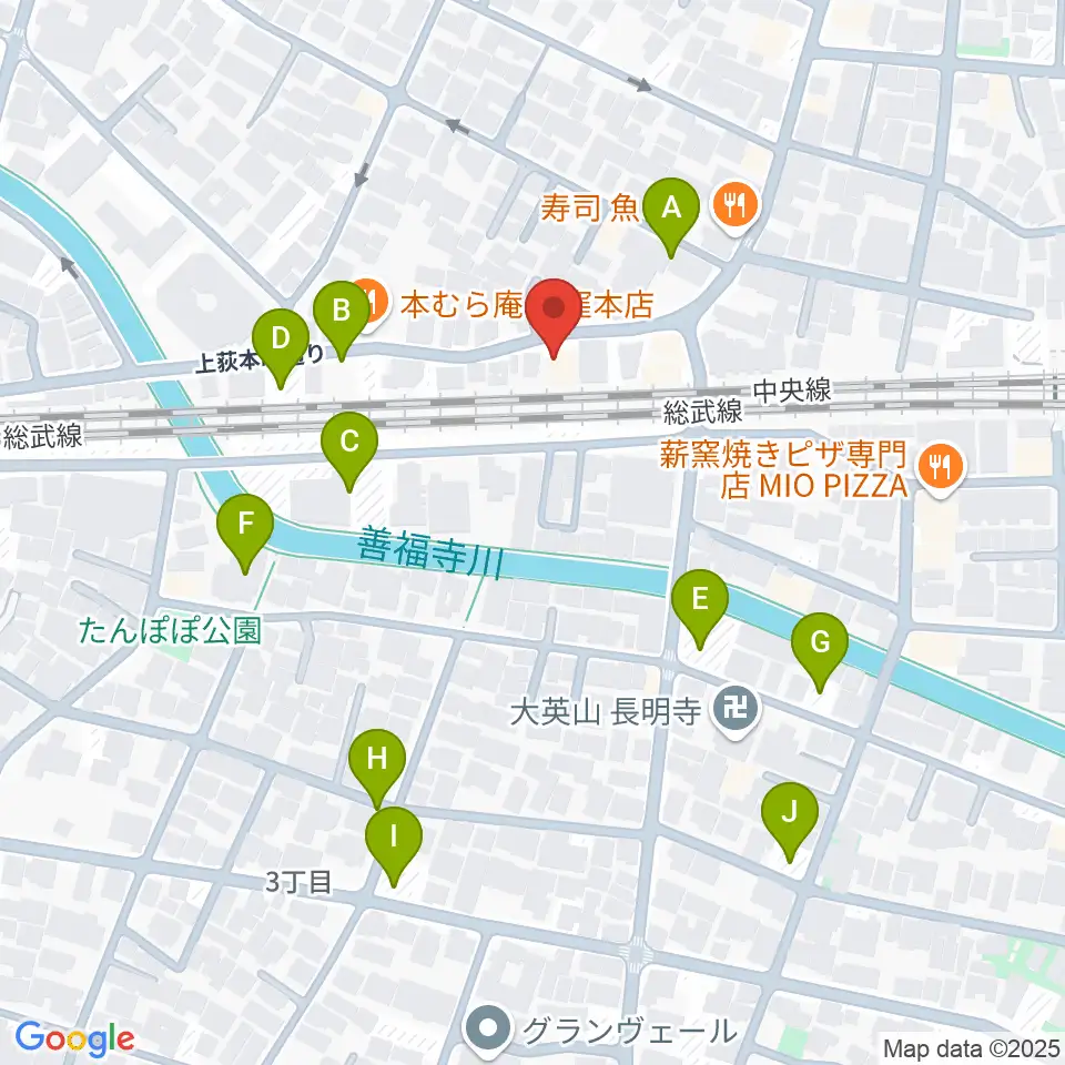 オメガ東京周辺の駐車場・コインパーキング一覧地図