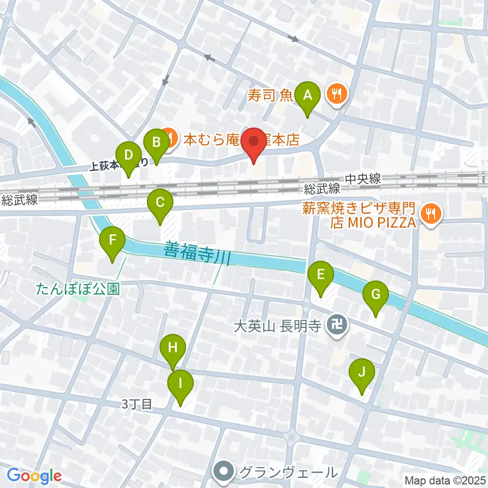 オメガ東京周辺の駐車場・コインパーキング一覧地図