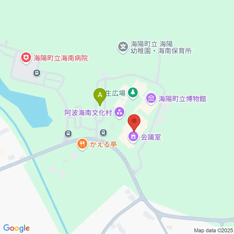 阿波海南文化村周辺の駐車場・コインパーキング一覧地図