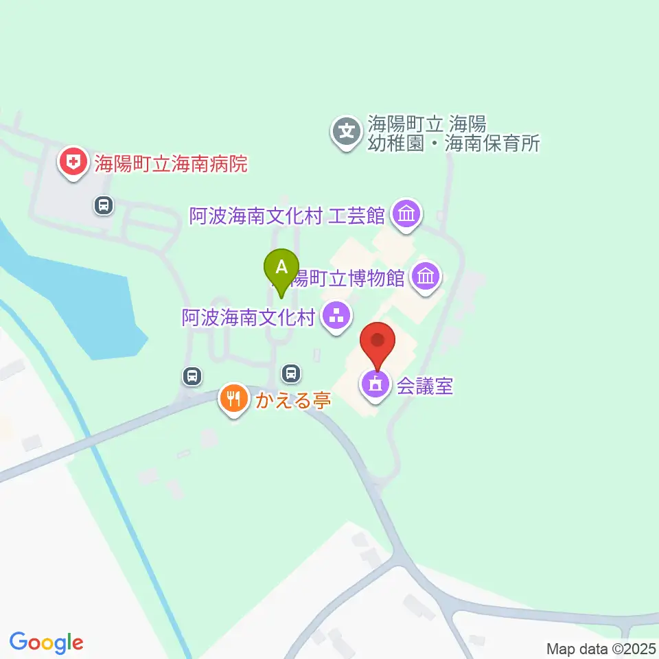 阿波海南文化村周辺の駐車場・コインパーキング一覧地図