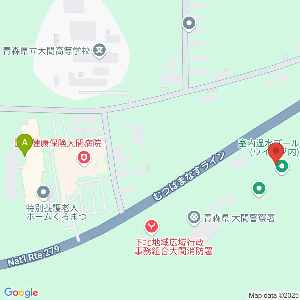 北通り総合文化センター ウイング周辺の駐車場・コインパーキング一覧地図