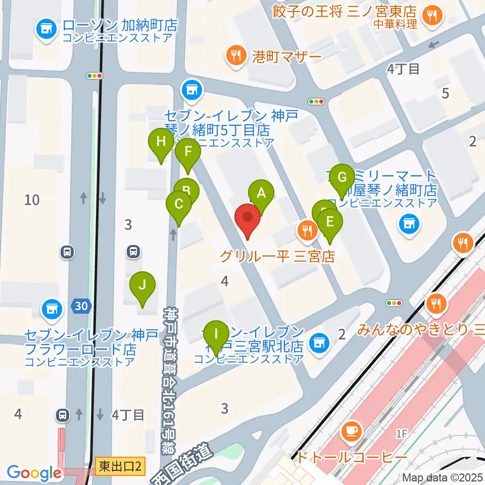 アルマギタースクール周辺の駐車場・コインパーキング一覧地図