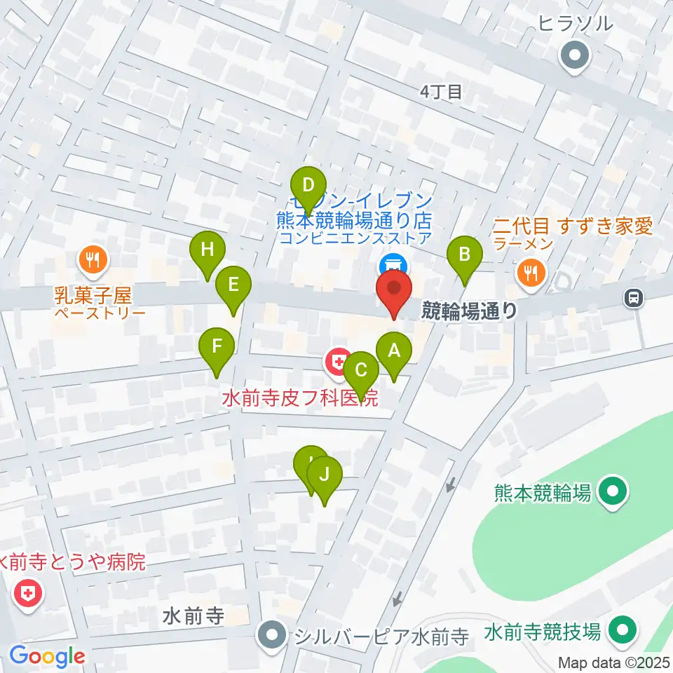 ビートニック80周辺の駐車場・コインパーキング一覧地図
