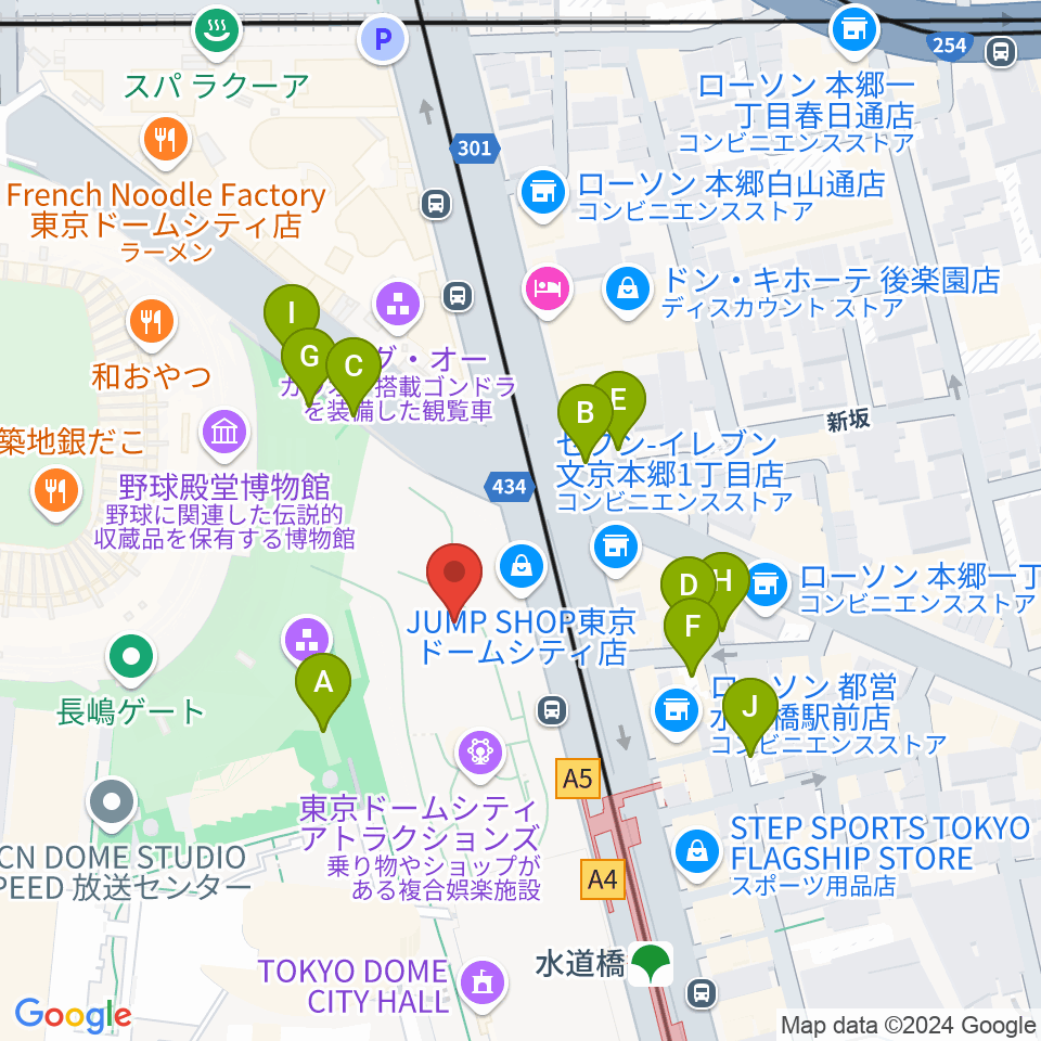 シアターGロッソ周辺の駐車場・コインパーキング一覧地図