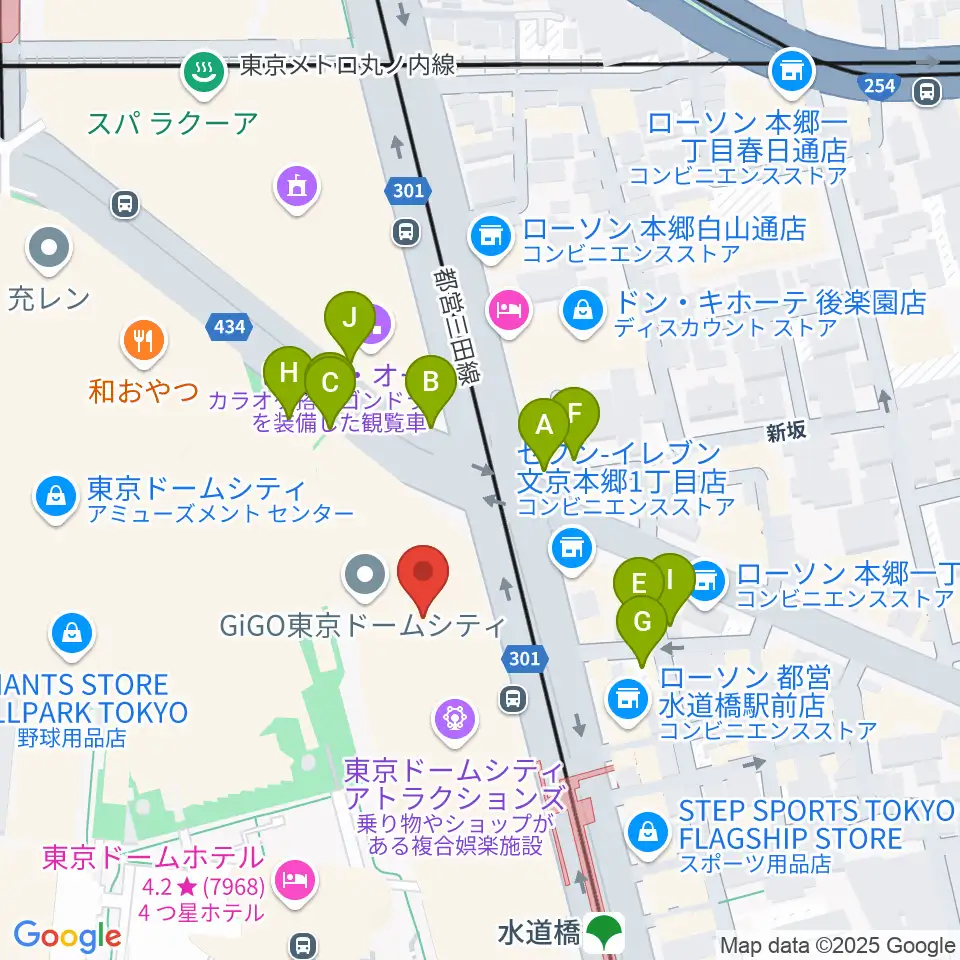 シアターGロッソ周辺の駐車場・コインパーキング一覧地図