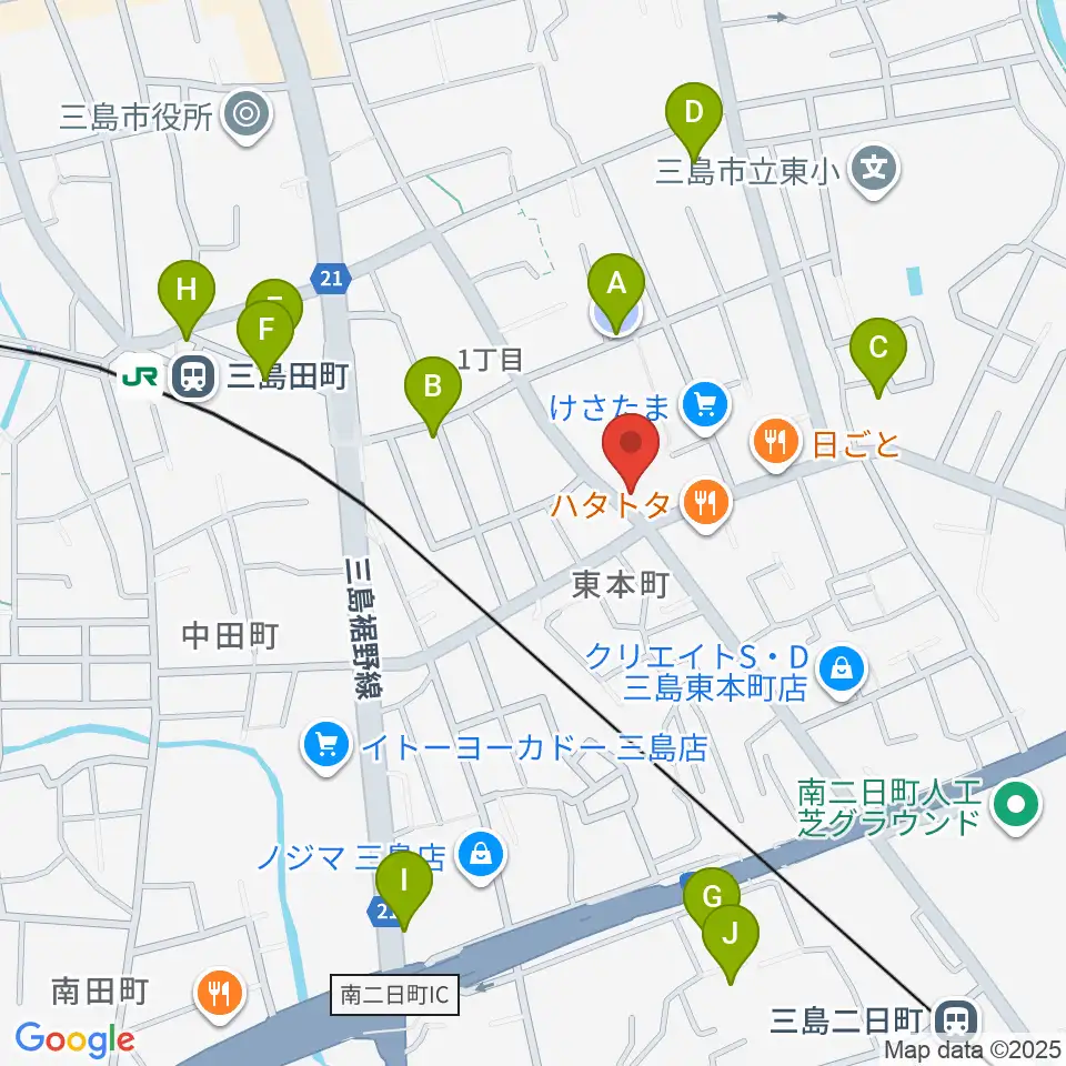 art musique 音楽教室周辺の駐車場・コインパーキング一覧地図