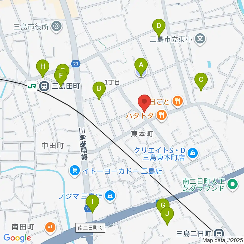 art musique 音楽教室周辺の駐車場・コインパーキング一覧地図