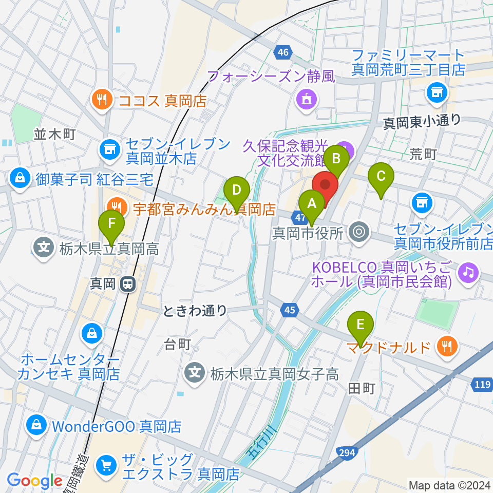 暮田商会周辺の駐車場・コインパーキング一覧地図