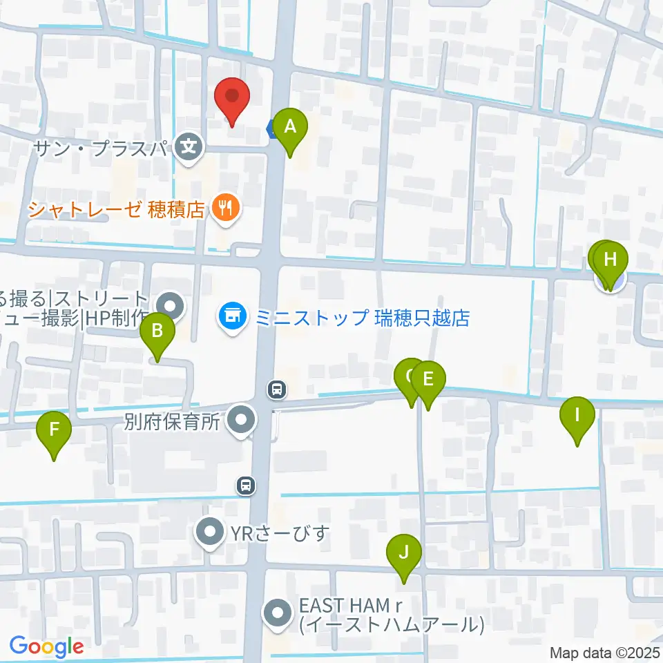川瀬ギター教室周辺の駐車場・コインパーキング一覧地図