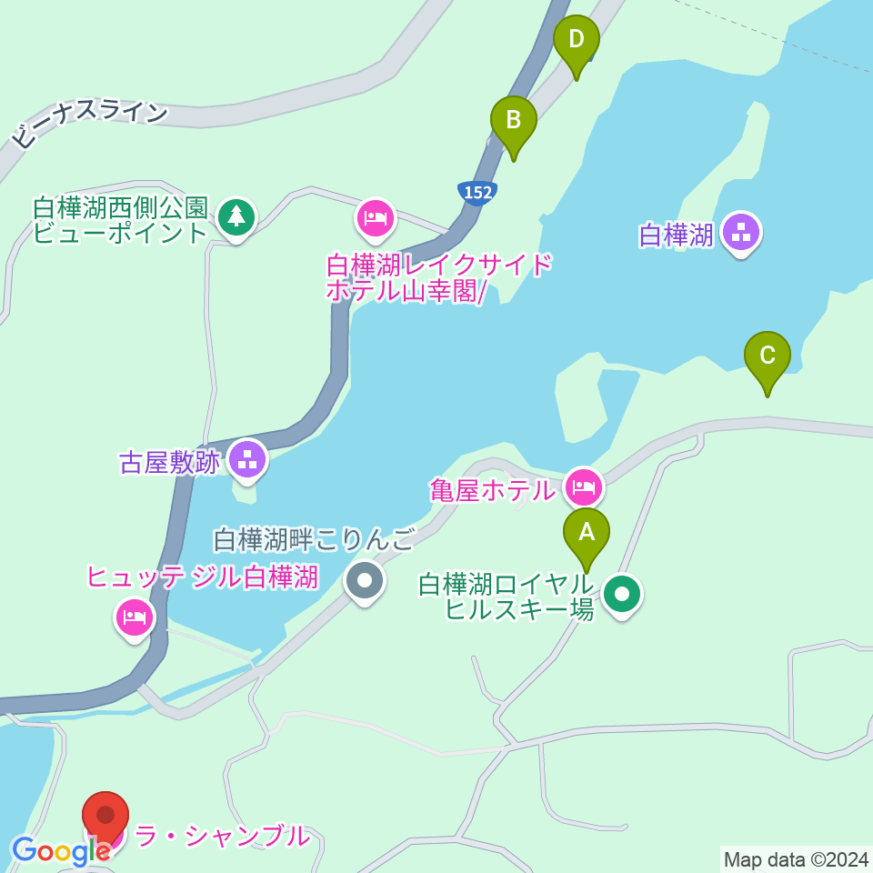 ラ・シャンブル ホールトーンホール周辺の駐車場・コインパーキング一覧地図