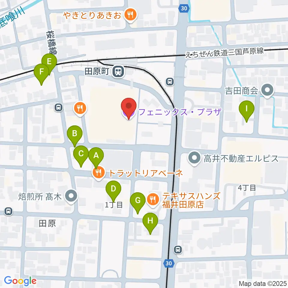 フェニックス・プラザ周辺の駐車場・コインパーキング一覧地図