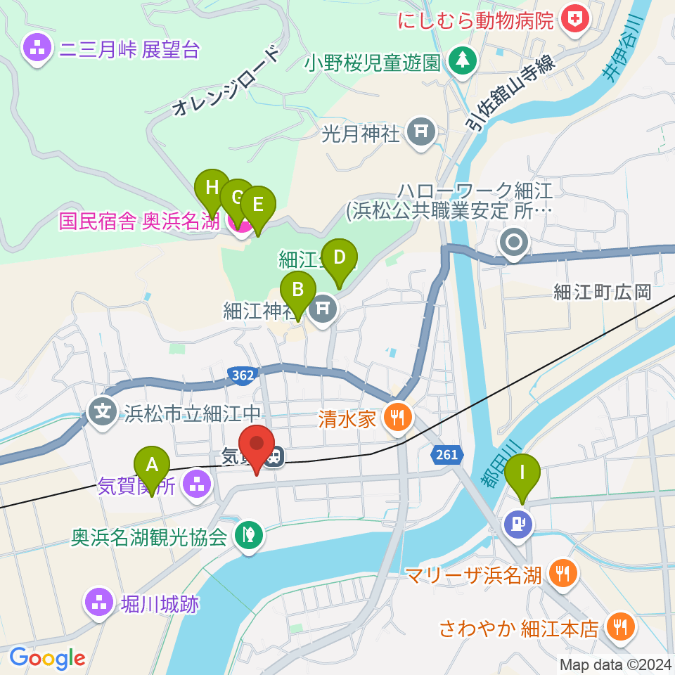 みをつくし文化センター周辺の駐車場・コインパーキング一覧地図