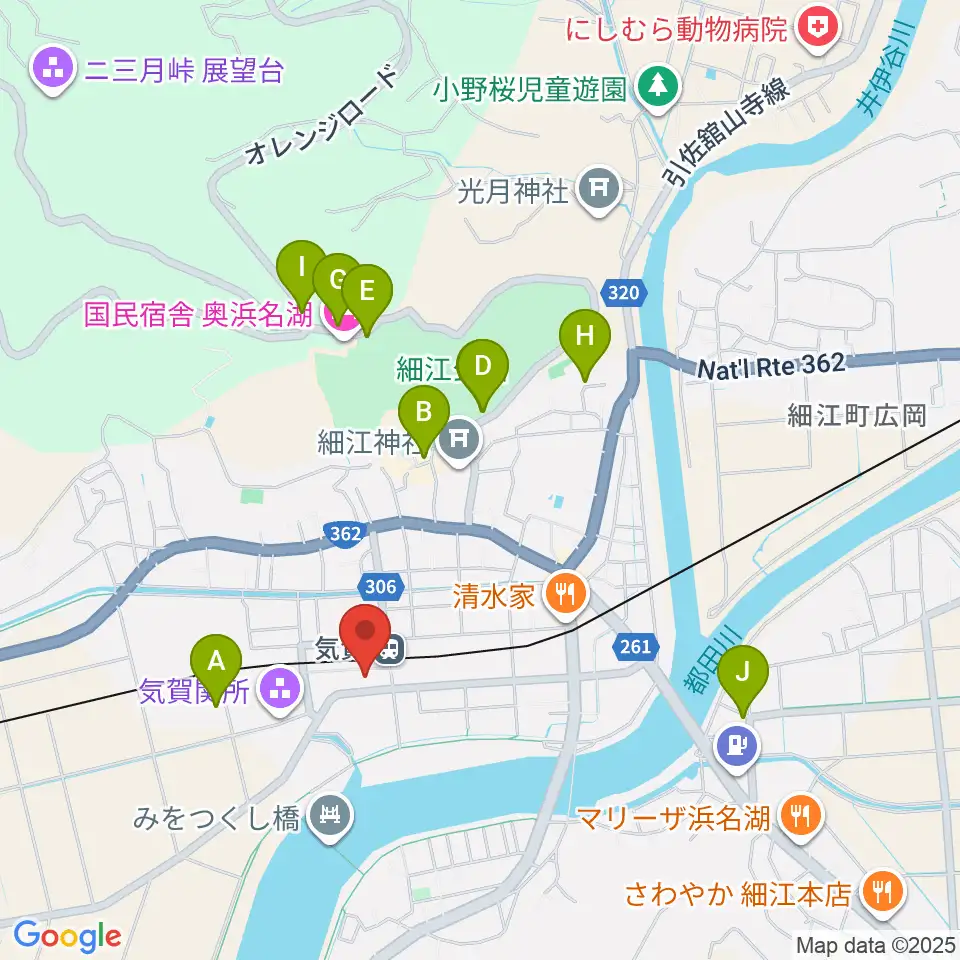 みをつくし文化センター周辺の駐車場・コインパーキング一覧地図