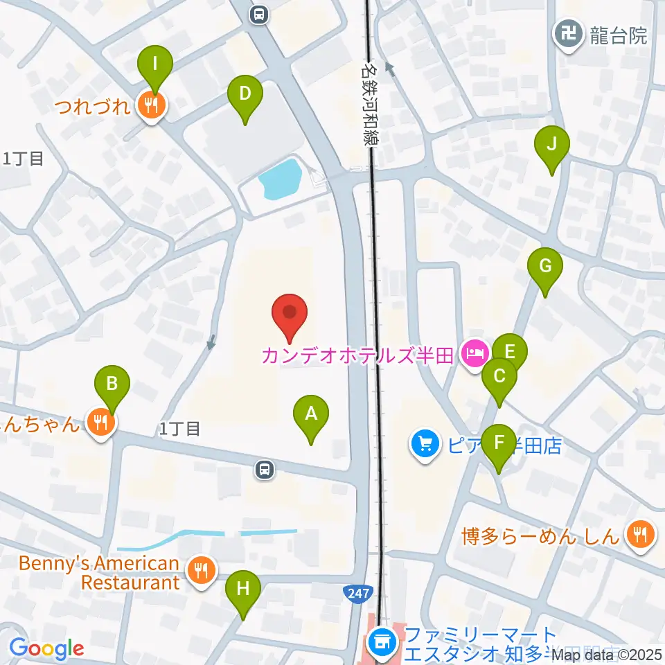 瀧上工業雁宿ホール周辺の駐車場・コインパーキング一覧地図