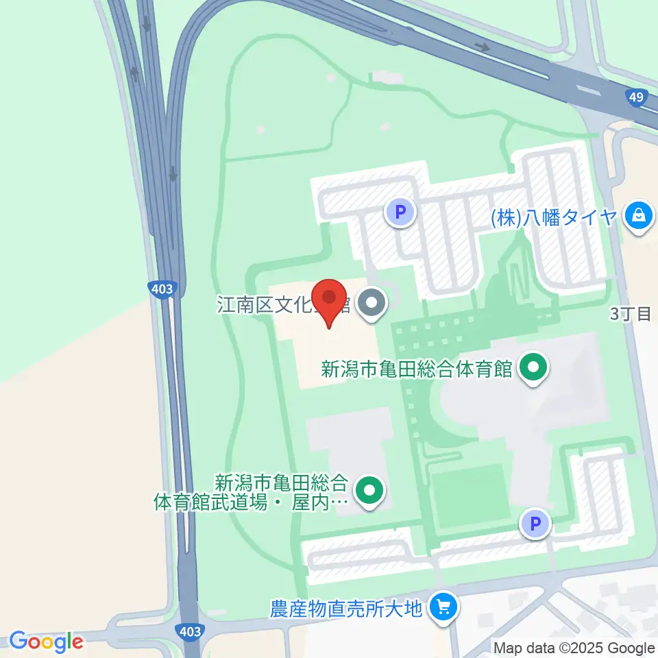 江南区文化会館周辺の駐車場・コインパーキング一覧地図