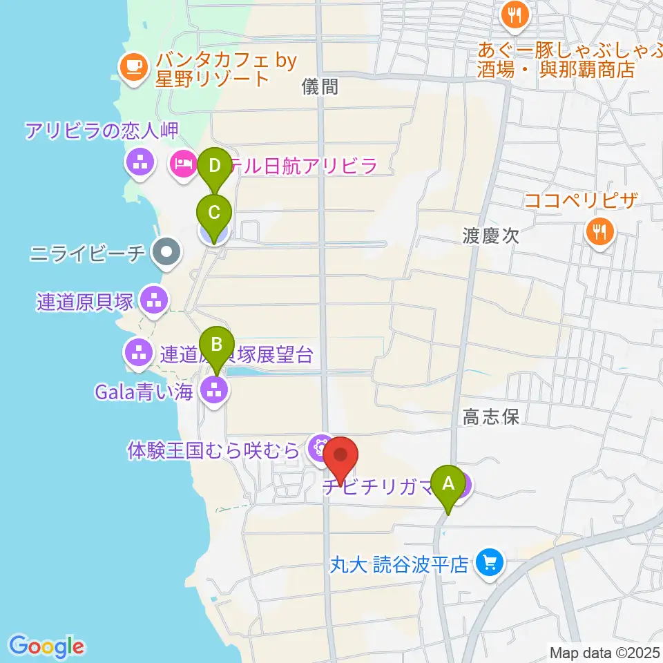三線工房まちだ屋周辺の駐車場・コインパーキング一覧地図