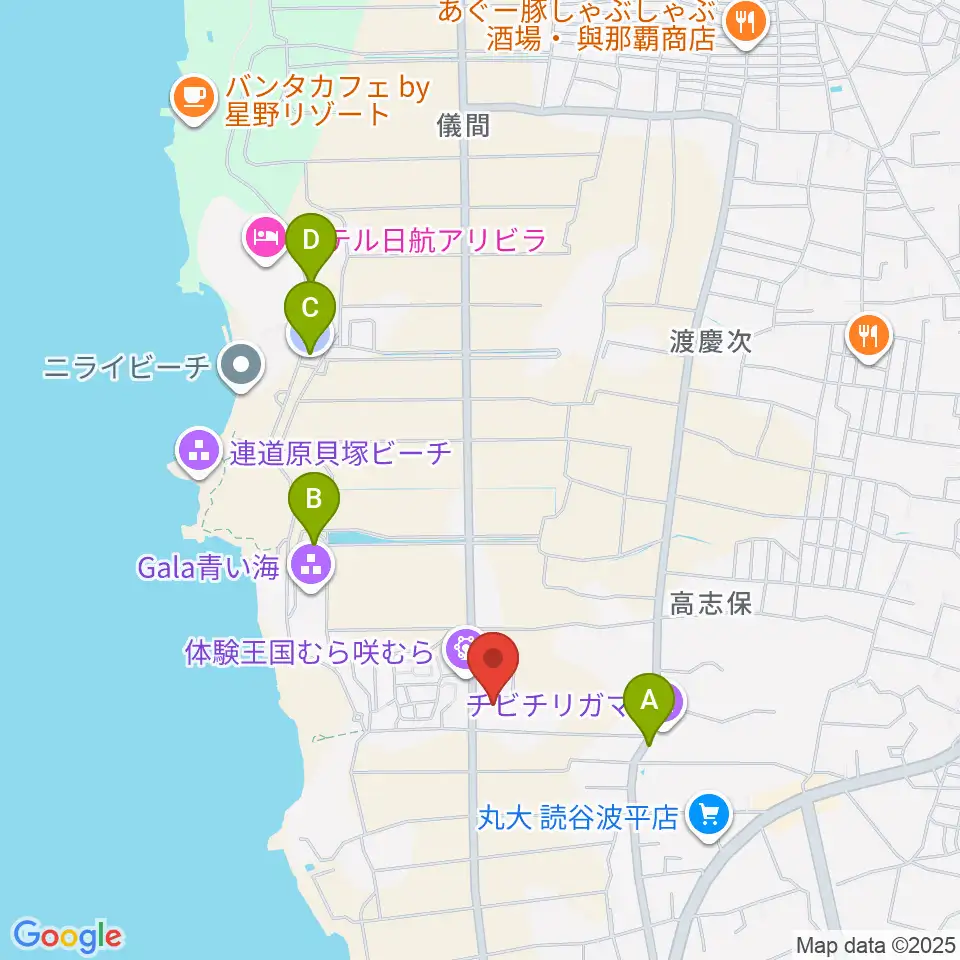 三線工房まちだ屋周辺の駐車場・コインパーキング一覧地図